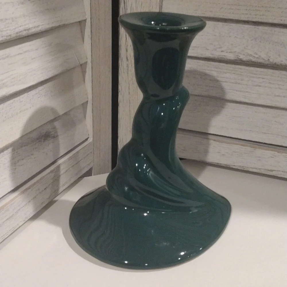 Vintage Haeger Pottery Set Of Ceramic Candle Holders (1993) Royal Haeger